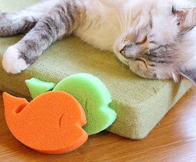 Peluche de silicone pour animaux de compagnie en forme de baleine