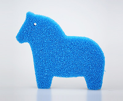 Peluche de silicone pour animaux de compagnie en forme de poney